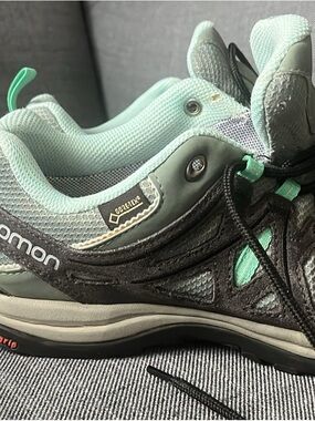 Salomon Women’s Eclipse 2 Waterproof Trail Shoe - Mint Gray